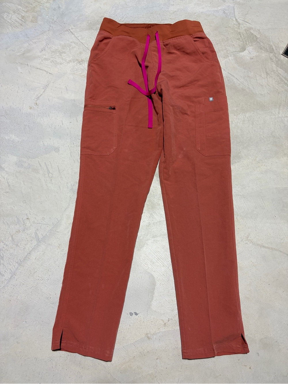 Figs terracotta HW Yola scrub pants M/T 2829